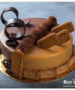 كيك نص غالاكسي ونص لوتس 10 اشخاص